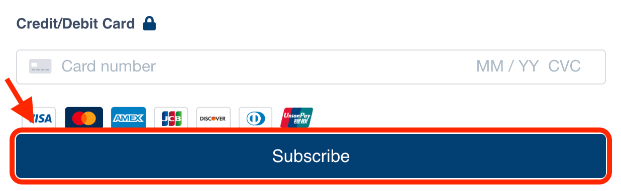 Subscribe button